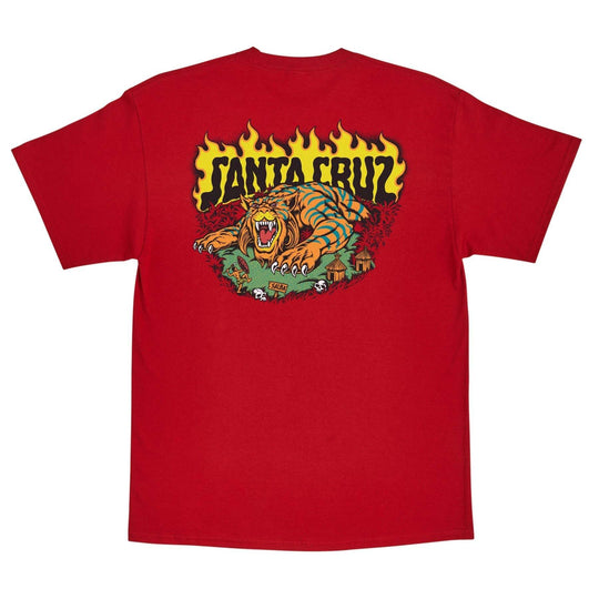 SANTA CRUZ SALBA TIGER REDUX T-SHIRT - One Revolver Surfboards