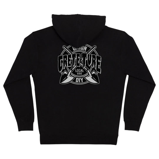 Creature Crete-Ture DIY Zip Heavyweight Hooded Sweatshirt - One Revolver Surfboards