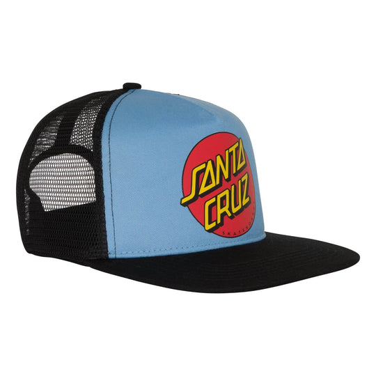 Santa Cruz Classic Dot Mesh Trucker High Profile Mens Hat - One Revolver Surfboards