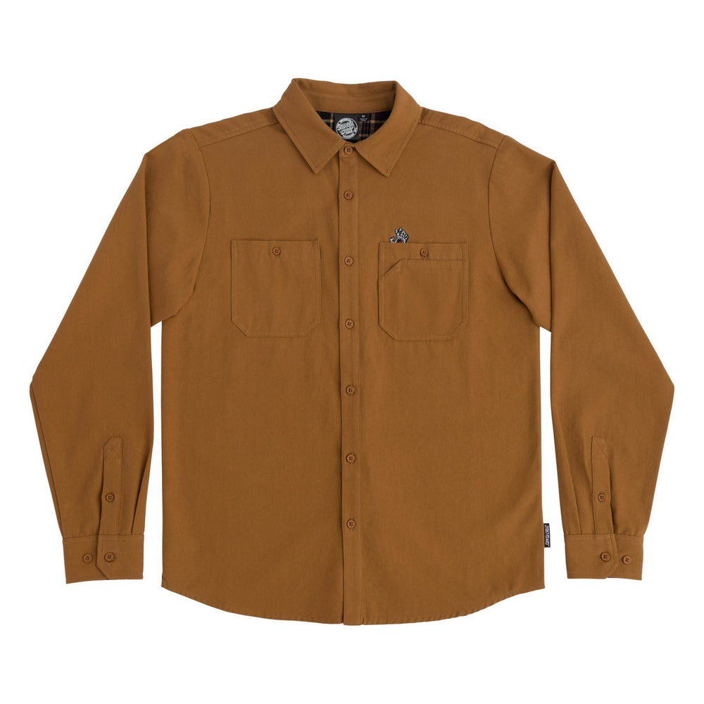 Santa Cruz Hand Utility L/S Button Up Work Top - One Revolver Surfboards