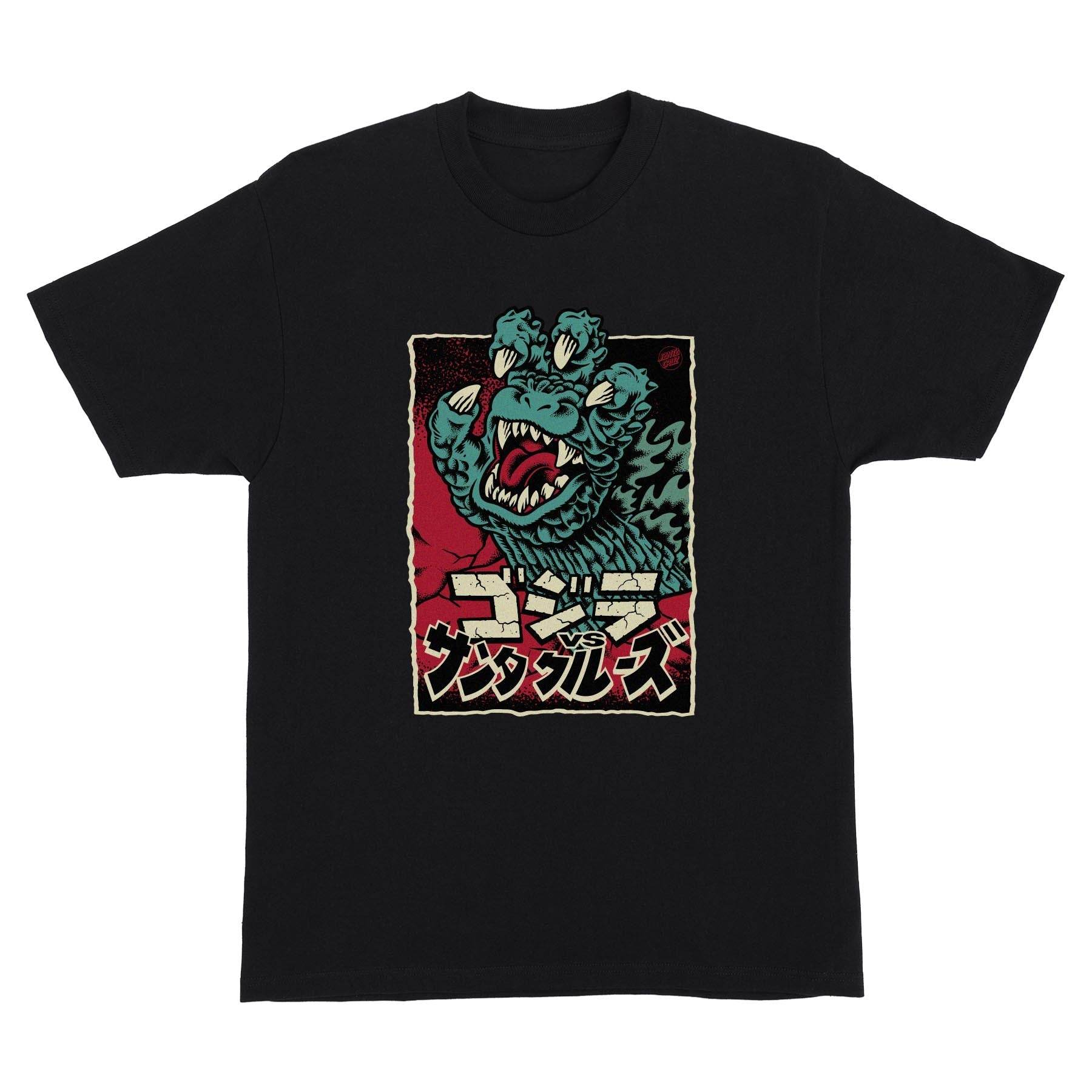Santa Cruz x Godzilla Hand Front T-Shirt - One Revolver Surfboards