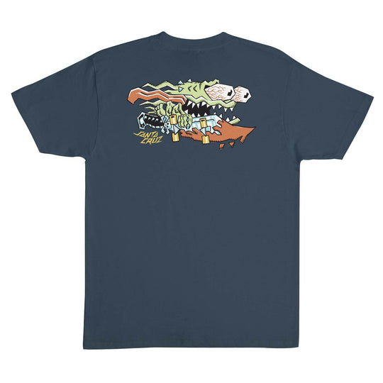 SANTA CRUZ MEEK SCRATCHED SLASHER T-SHIRT - One Revolver Surfboards