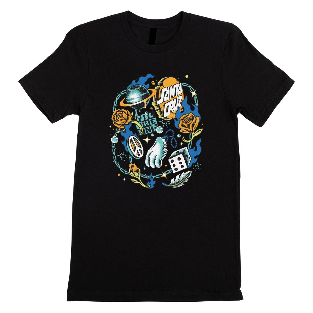 SANTA CRUZ LUCKY DAY WOMEN'S T-SHIRT - One Revolver Surfboards