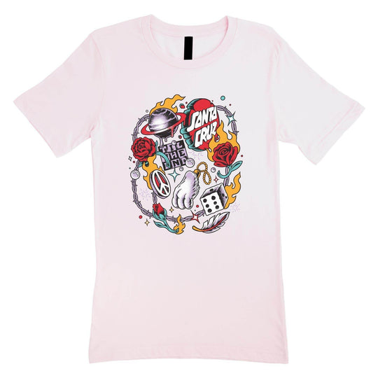 SANTA CRUZ LUCKY DAY WOMEN'S T-SHIRT - One Revolver Surfboards