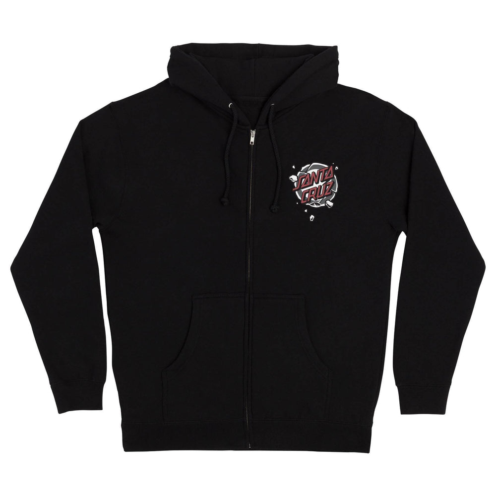 SANTA CRUZ ROSKOPP DESTRUCT DOT ZIP-UP SWEATSHIRT - One Revolver Surfboards