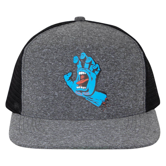 Santa Cruz Screaming Hand Front Mesh Trucker High Profile Hat - One Revolver Surfboards