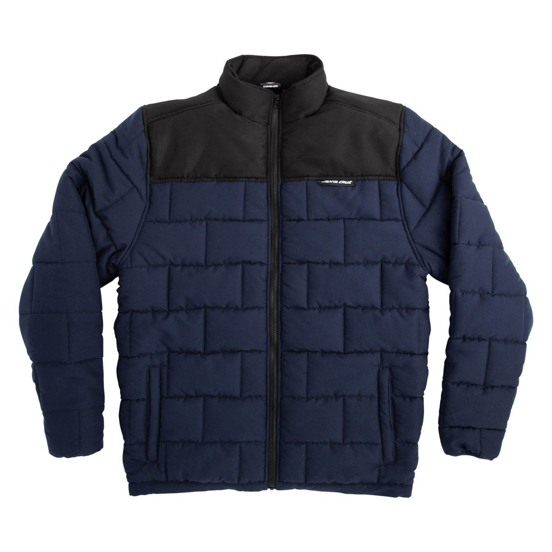 SANTA CRUZ BRICKWORK QUILTED JACKET - One Revolver Surfboards