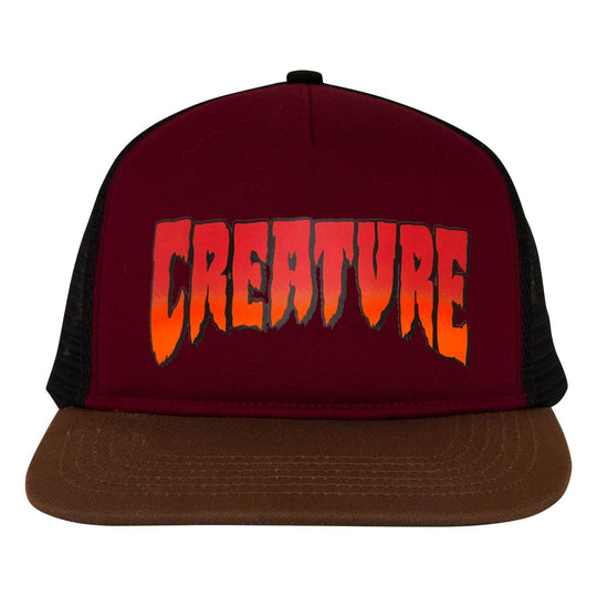 Creature Logo High Profile Mesh Trucker Hat - One Revolver Surfboards