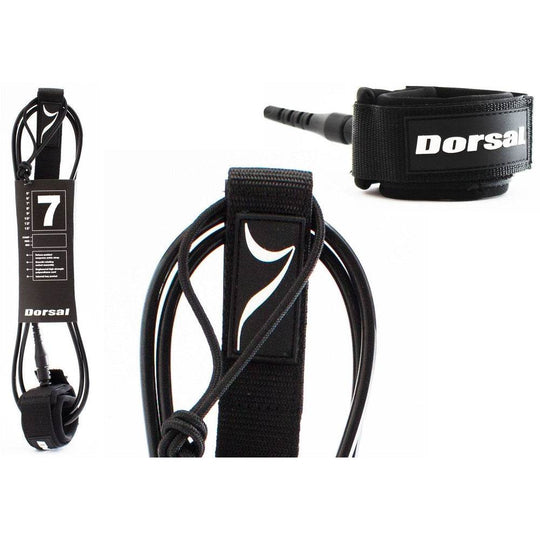 DORSAL Surf Leash for Surfboard Longboard SUP Leg Rope - One Revolver Surfboards