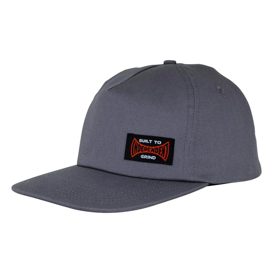 Independent Built To Grind Snapback Hat - One Revolver Surfboards