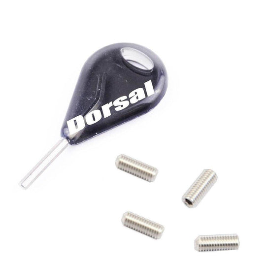 DORSAL Surfboard Fin Screws and Hex Key - One Revolver Surfboards