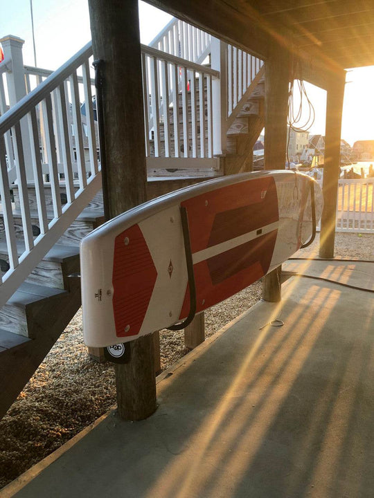 Hi-Port 1 | SUP & Surfboard Storage Ceiling Rack | Holds 50 lbs - One Revolver Surfboards