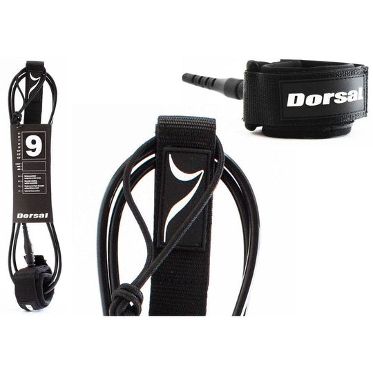 DORSAL Surf Leash for Surfboard Longboard SUP Leg Rope - One Revolver Surfboards