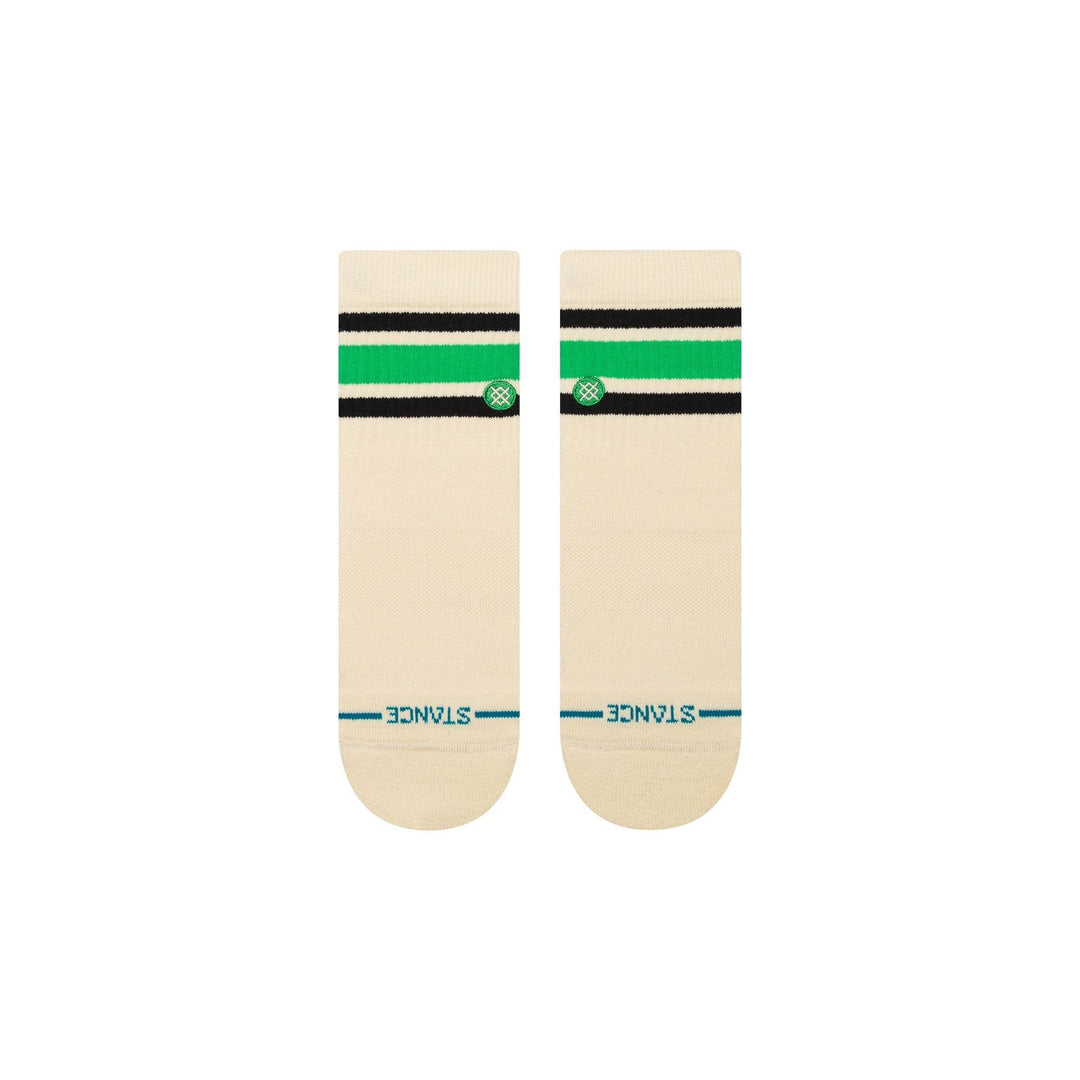 Stance Boyd Quarter Mid-Cushion Socks - Green - One Revolver Surfboards