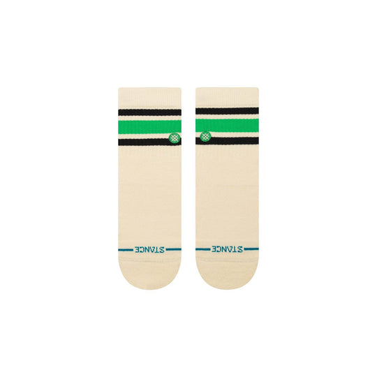 Stance Boyd Quarter Mid-Cushion Socks - Green - One Revolver Surfboards