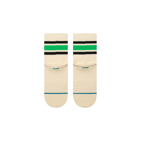 Stance Boyd Quarter Mid-Cushion Socks - Green - One Revolver Surfboards