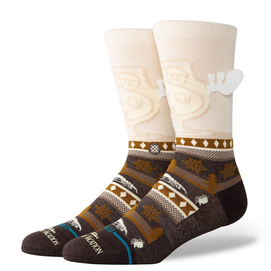 Stance X Christmas Vacation Have Some Eggnog Crew Socks - One Revolver Surfboards