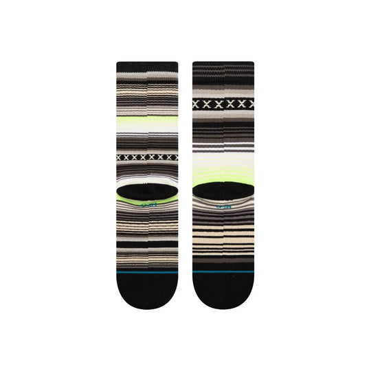 Stance Curren St Crew Socks - Green - One Revolver Surfboards