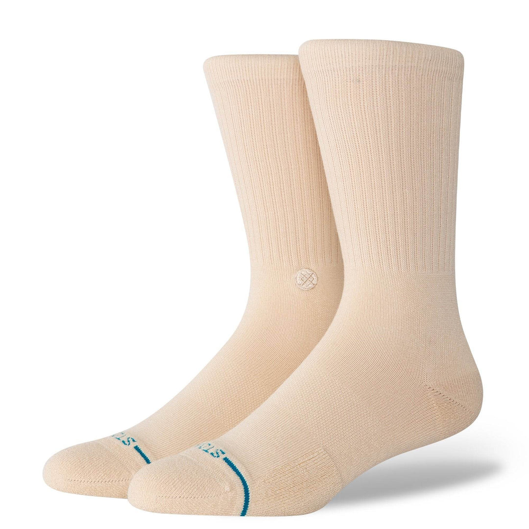 Stance Butter Blend Crew Socks - Shelter - Tan - One Revolver Surfboards
