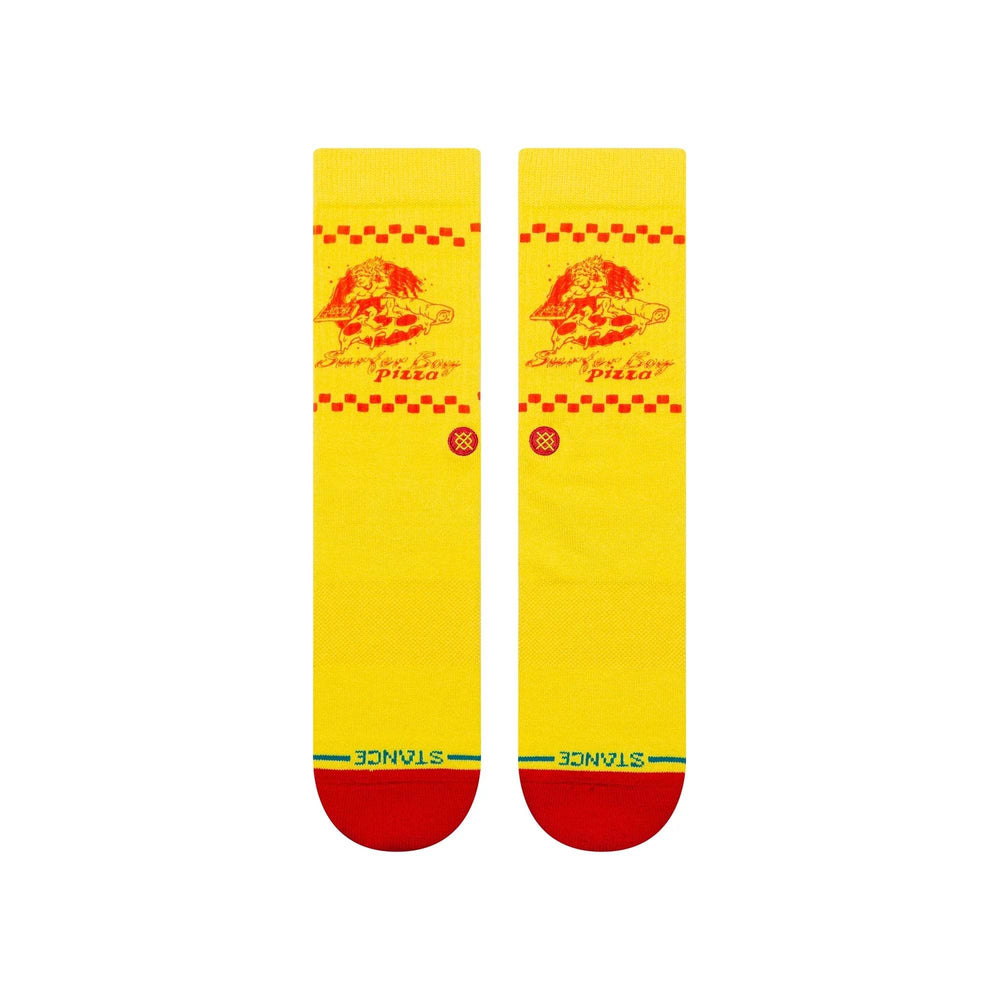 Stance X Stranger Things Surfer Boy Crew Socks - Yellow - One Revolver Surfboards