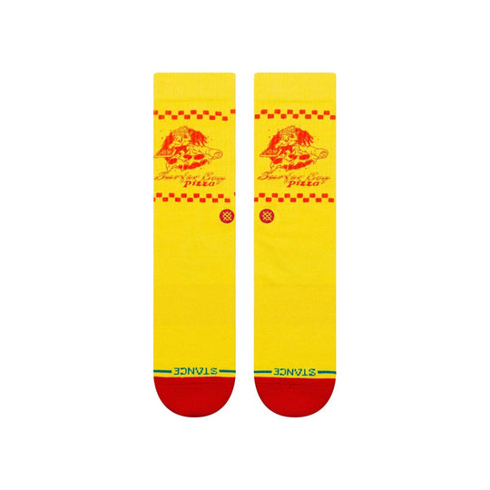 Stance X Stranger Things Surfer Boy Crew Socks - Yellow - One Revolver Surfboards