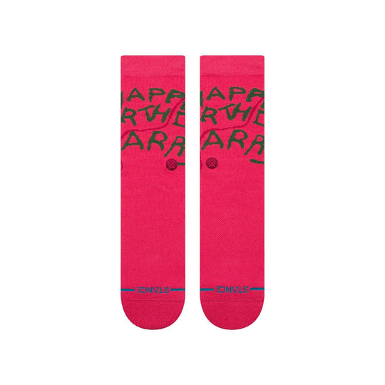 Stance X Harry Potter Happee Crew Socks - Pink - One Revolver Surfboards