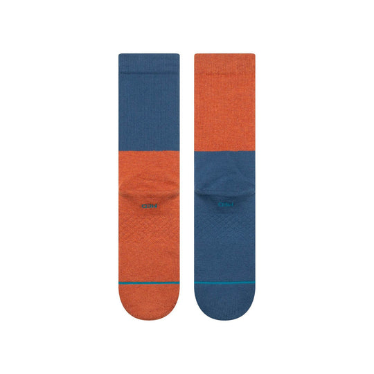 Stance Cotton Crew Socks - Opposites - Burnt Orange - One Revolver Surfboards