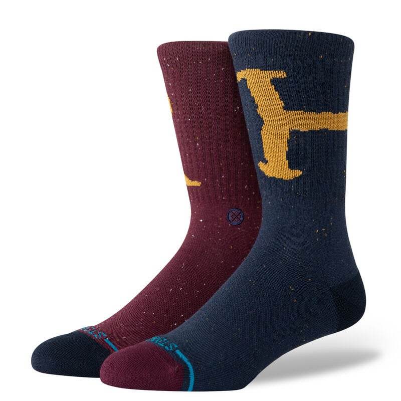 Stance X Harry Potter Ron and Harry Crew Socks - Navy - One Revolver Surfboards