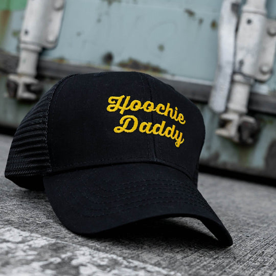 Hoochie Daddy Script Snapback Hat - One Revolver Surfboards