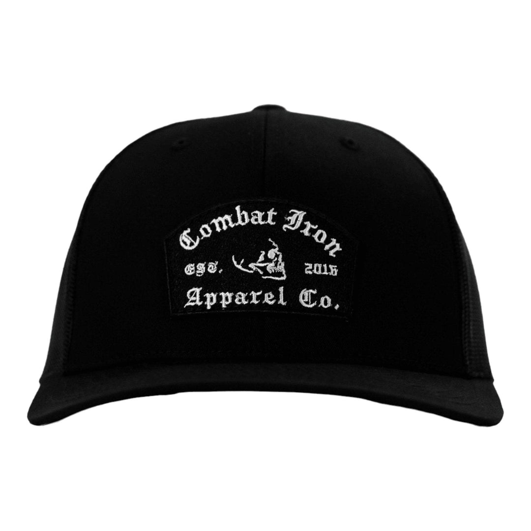 Combat Iron SKULL ARCHED SNAPBACK HAT - One Revolver Surfboards