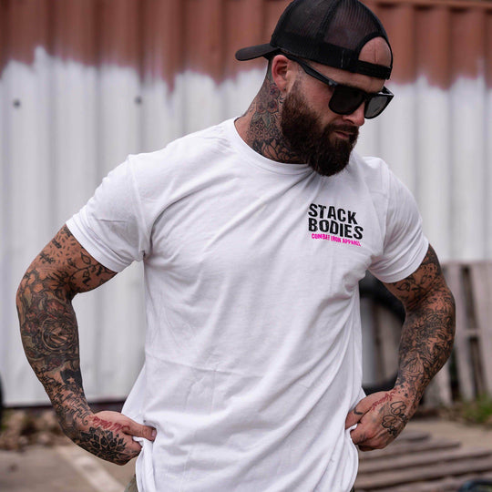 Flamingo Operator Stack Bodies Men's T-Shirt - One Revolver Surfboards