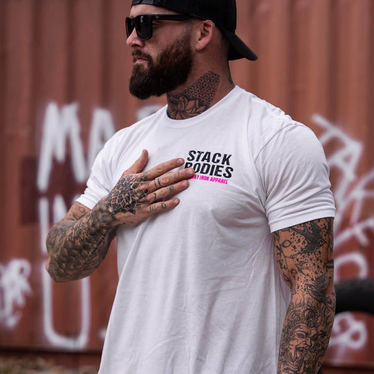 Flamingo Operator Stack Bodies Men's T-Shirt - One Revolver Surfboards