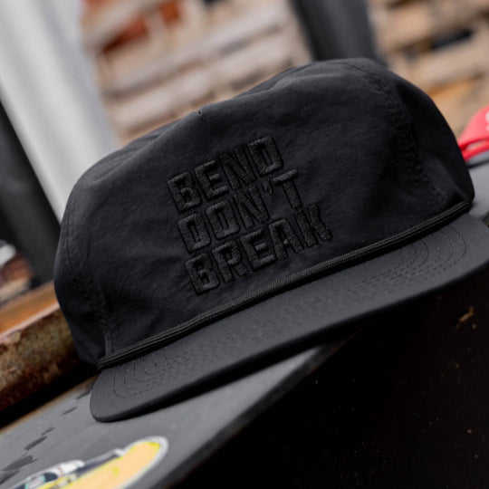 Bend Don't Break Subdued Crushable Rope SnapBack - One Revolver Surfboards