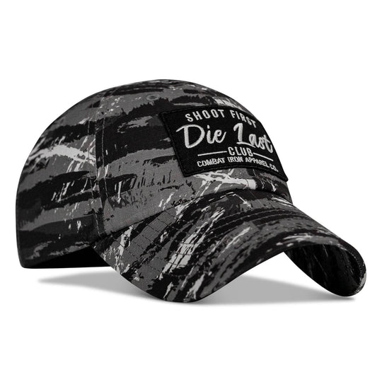 Shoot First. Die Last. Club Patch Low Profile Ripstop Flex Hat - One Revolver Surfboards