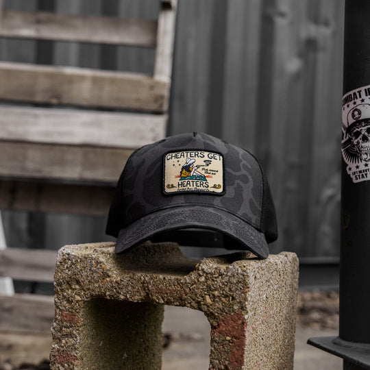 Cheaters Get Heaters Western Cowboy Patch SnapBack - One Revolver Surfboards