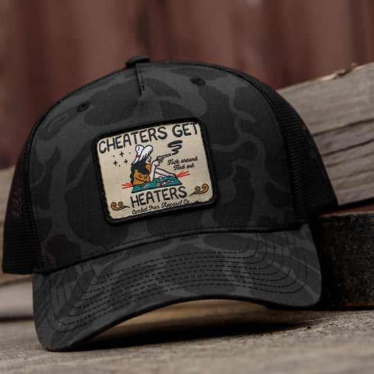 Cheaters Get Heaters Western Cowboy Patch SnapBack - One Revolver Surfboards