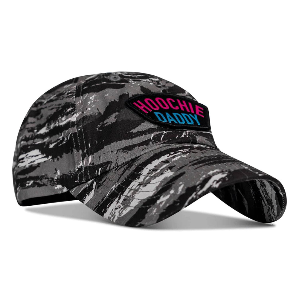 Retro Hoochie Daddy Arched Patch RipStop Low Pro Operator Hat - One Revolver Surfboards