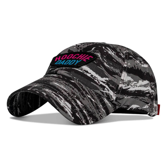 Retro Hoochie Daddy Arched Patch RipStop Low Pro Operator Hat - One Revolver Surfboards