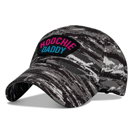 Retro Hoochie Daddy Arched Patch RipStop Low Pro Operator Hat - One Revolver Surfboards
