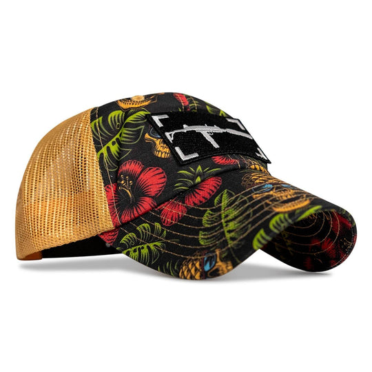 Uzi Patch Ripstop Mesh Snapback Hat - One Revolver Surfboards