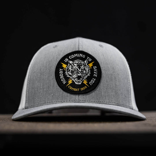 Nobody Is Coming To Save You Patch Snapback Hat - One Revolver Surfboards