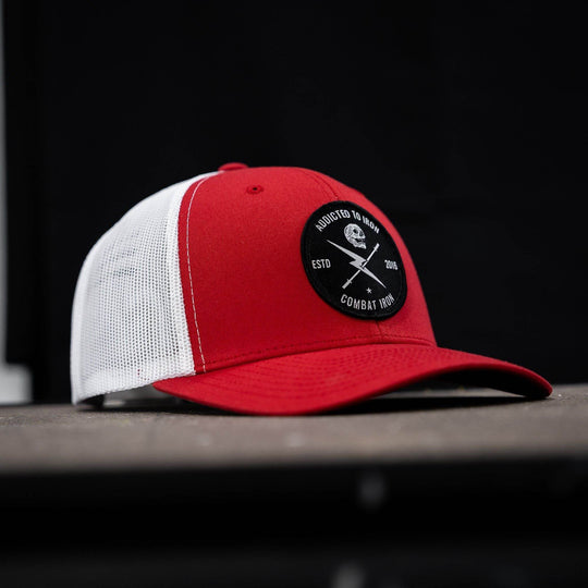 Addicted To Iron Patch Snapback Hat - One Revolver Surfboards