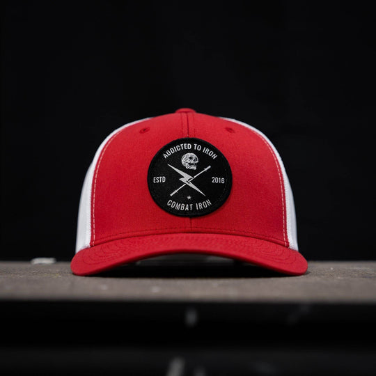 Addicted To Iron Patch Snapback Hat - One Revolver Surfboards