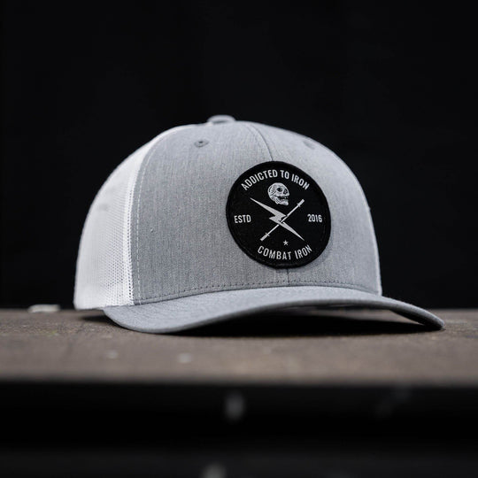 Addicted To Iron Patch Snapback Hat - One Revolver Surfboards