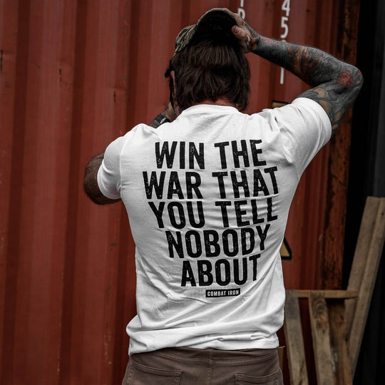 Win The War You Tell Nobody About Men's T-Shirt - One Revolver Surfboards