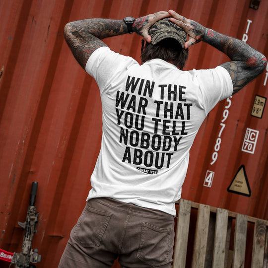 Win The War You Tell Nobody About Men's T-Shirt - One Revolver Surfboards