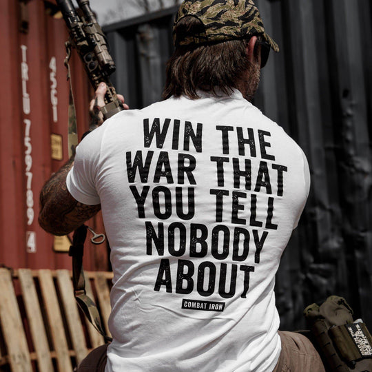Win The War You Tell Nobody About Men's T-Shirt - One Revolver Surfboards