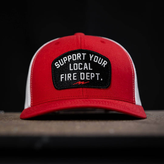 Support Your Local Fire Dept. Patch Snapback Hat - One Revolver Surfboards