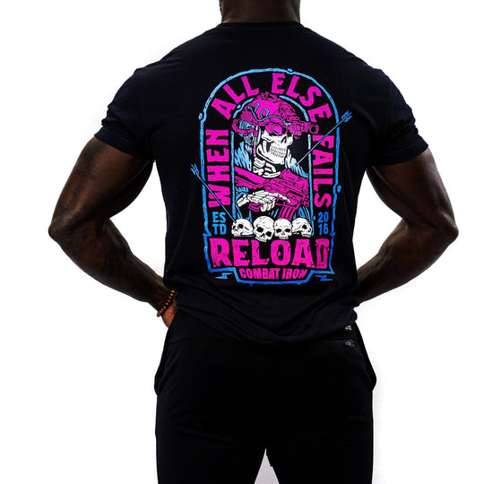 When All Else Fails, Reload Men's T-Shirt - One Revolver Surfboards