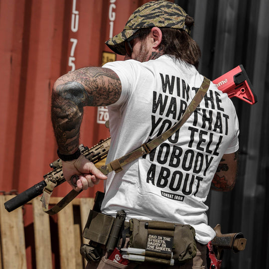 Win The War You Tell Nobody About Men's T-Shirt - One Revolver Surfboards